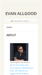 Mobile Screenshot of evanallgood.com